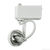 Nora NTL-207/75W - Gimbal Ring Low Voltage Track Fixture - White Thumbnail