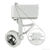 Nora NTL-207/75W - Gimbal Ring Low Voltage Track Fixture - White Thumbnail