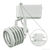 Nora NTL-212/75N - Multi-Stepped Low Voltage Track Fixture - Natural Metal Thumbnail
