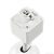 Nora NTH-104W - Continental Step Cylinder Track Fixture - White