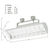Nora NTF-3239S -  Compact Fluorescent Track Fixture  - Silver Thumbnail