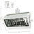 Nora NTF-2642W -  Compact Fluorescent Track Fixture  - White Thumbnail