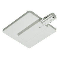 Nora NT-352W - Live End Feed with Canopy - White - Single Circuit - Compatible with Halo Track