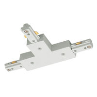 Nora NT-314W - White - T-Connector - Single Circuit - Compatible with Halo Track