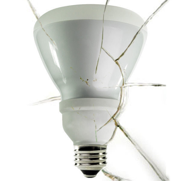 BR30 CFL - 14 Watt - 65W Equal - 4100K Cool White Image
