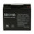 12 Volt - 18 Ah - UB12180 F2 - AGM Battery
