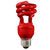 Spiral CFL Bulb - 13 Watt - 60 Watt Equal - Red Thumbnail
