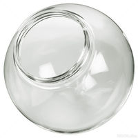 6 in. Clear Acrylic Globe - with 3.25 in. Threaded Neck Opening - American 3202-50630