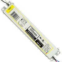 LED Driver - Operates 10-60 Watts - Input 120-277V - Works With 12V Output Constant Voltage Products Only
