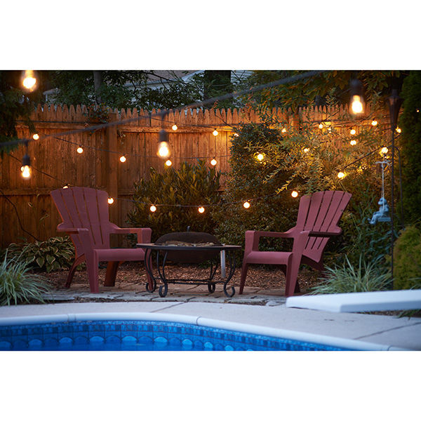 48 ft. - 15 Sockets - 36 in. Spacing - Patio Light Stringer Image