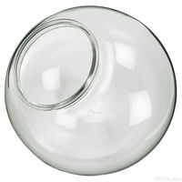 10 in. Clear Acrylic Globe - with 4 in. Extruded Neck Flange Opening - American 3202-10020