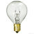 10 Watt - G11 Globe Incandescent Light Bulb - 2.3 in. x 1.4 in. Thumbnail