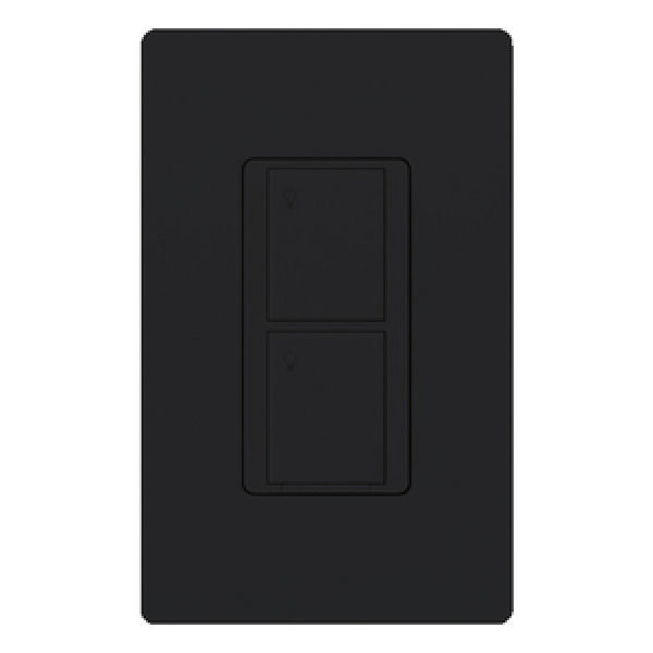 Lutron PD-5S-DV-BL - 5 Amp Max. - 2 Button RF Switch Image