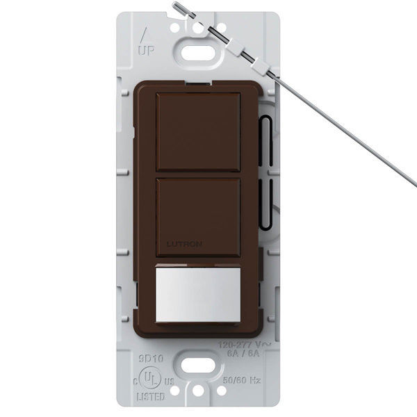 Lutron Maestro MS-PPS6-DDV-BR - Brown - Passive Infrared (PIR) Image