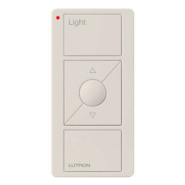 Lutron Pico PJ23BRLGLAL01 3Button Remote Lt Almond