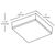 RAB SK9SYW - 9 Watt - LED - 5 in. Square Ceiling Fixture Thumbnail