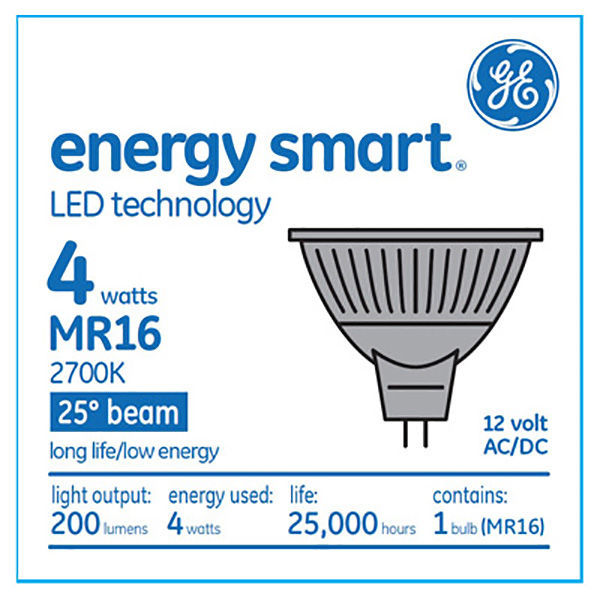 4 Watt - LED - MR16 - 20 Watt Equal Image
