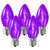 25 Pack - C9 - LED - Purple - Smooth Finish Thumbnail