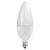 260 Lumens - 4 Watt - 2700 Kelvin - LED Chandelier Bulb - 3.8 in. x 1.4 in. Thumbnail