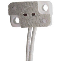 Mini Bi-Pin Socket - 10 in. Leads - 100 Watt Maximum - 250 Volt Maximum - PLT 50-2757-99