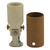 Candelabra Base Socket - Keyless - White Porcelain Thumbnail