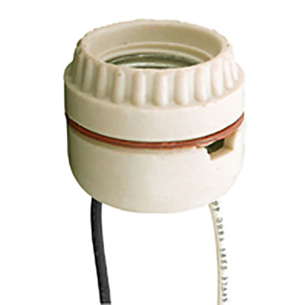 Keyless Socket - Porcelain - Medium Base Image