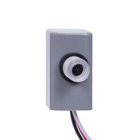 Electronic Button Type Photocell - Fixed Position Mounting - LED Compatible - Dusk-to-Dawn - 120-277 Volt - Intermatic EK4036S