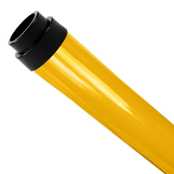 F96T8 - Yellow - Fluorescent Tube Guard with End Caps Image