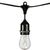 48 ft. Patio String Lights - S14 - Black Wire - 15 Sockets Thumbnail