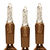 LED Mini Light Stringer - 35 ft. - (70) LEDs - Warm White - 6 in. Bulb Spacing - Brown Wire Thumbnail
