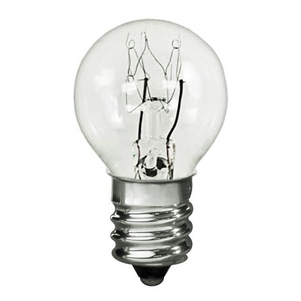 7 Watt - G8 Globe - Clear - 5,000 Life Hours Image