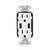 USB Port Dual Receptacle - 20 Amp Thumbnail