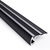 3.28 ft. Black Aluminum STEP Channel Thumbnail