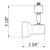 Black - Step Cylinder Track Fixture - MR16 GU10 Base Thumbnail
