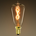 ST15 - Candelabra Base - Vintage Antique Light Bulb