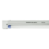 2 ft. - 1 Lamp - F24T5-HO - Fluorescent Grow Light Fixture - Spectralux 6500K Lamp Included - Reflector Not Included - Sun Blaze 960315