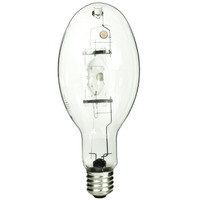 GE 78666 - 400 Watt - ED37 - PulseArc Multi-Vapor - Pulse Start - Metal Halide - Unprotected Arc Tube - 4000K - Mogul Base - ANSI M135/M155  - Universal Burn - MVR400/U/PA