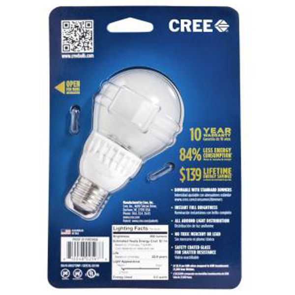 LED - A19 - 9.5 Watt - 60W Incandescent Equal Image
