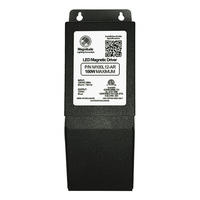 12 Volt Transformer - 120 Volt Input - 100 Watt Maximum Load - Metal Enclosure - Indoor & Outdoor AC Magnetic Lighting Transformer - Magnitude M100L12-AR