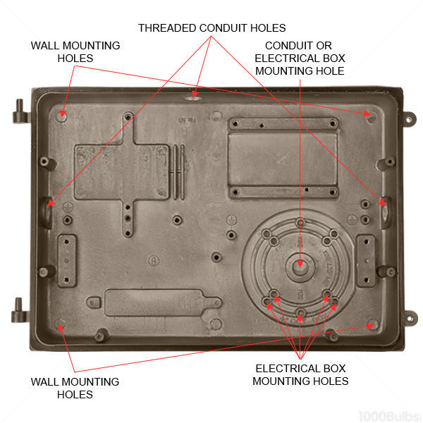 LED Wall Pack - 37 Watt - 3000 Lumens Image