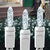 LED Cool White Net Lights - 105 Bulbs - White Wire Thumbnail