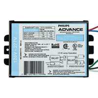 Advance IMH-70-D-LF - 70 Watt - Electronic Metal Halide Ballast - ANSI M98, M139 or M143 - 120-277 Volt - Power Factor 90% - Max. Temp Rating 185 Deg. F - Side Leads With Mounting Feet