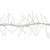 8 ft. Stringer - (96) Bulbs - LED - Cool White Wide Angle Meteor Shower Lights Thumbnail