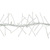 7 ft. Stringer - (48) Bulbs - LED - Warm White Wide Angle Hanging Crab Lights Thumbnail