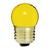 7 Watt - S11 Light Bulb - Ceramic Yellow Thumbnail