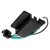 Nora NT-307B - Floating Canopy Feed - Black - Single Circuit - Compatible with Halo Track