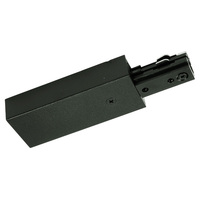 Nora NT-2316B/L - Black - Live End Feed - Left Hand Polarity - Dual Circuit - Compatible with Halo Track