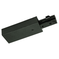 Nora NT-2316B/R - Black - Live End Feed - Right Hand Polarity - Dual Circuit - Compatible with Halo Track