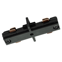 Nora NT-310B - Black - Straight Connector - Single Circuit - Compatible with Halo Track