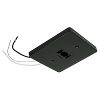 Nora NT-319B - Mono Point Power Feed - Black - Single Circuit - Compatible with Halo Track